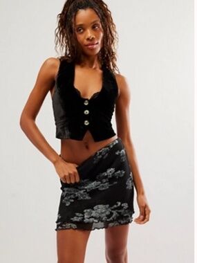 Free people mini skirt